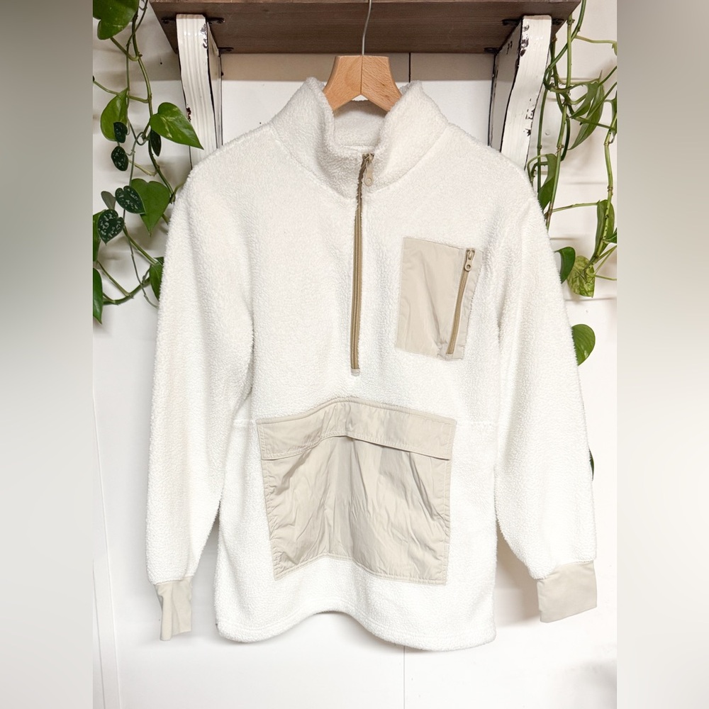 Aerie Offline Sherpa Fleece Pullover